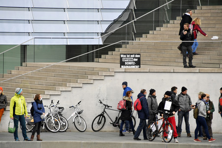 Proteste von Gegnern der Corona-Politik in Berlin