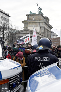 Proteste von Gegnern der Corona-Politik in Berlin