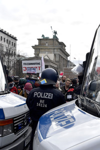 Proteste von Gegnern der Corona-Politik in Berlin