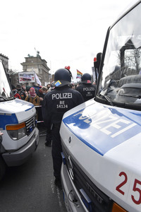 Proteste von Gegnern der Corona-Politik in Berlin