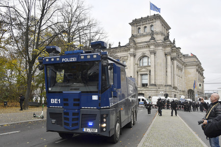 Proteste von Gegnern der Corona-Politik in Berlin