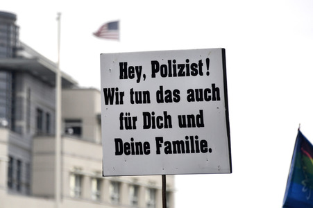 Proteste von Gegnern der Corona-Politik in Berlin