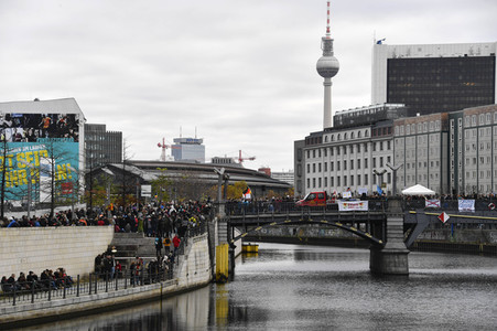 Proteste von Gegnern der Corona-Politik in Berlin
