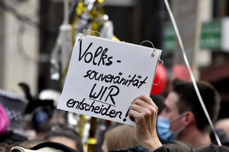Proteste von Gegnern der Corona-Politik in Berlin