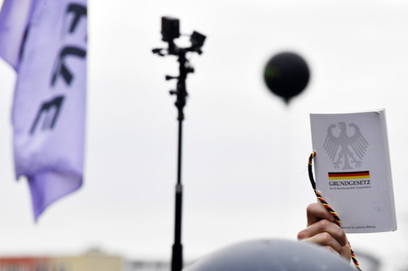 Proteste von Gegnern der Corona-Politik in Berlin