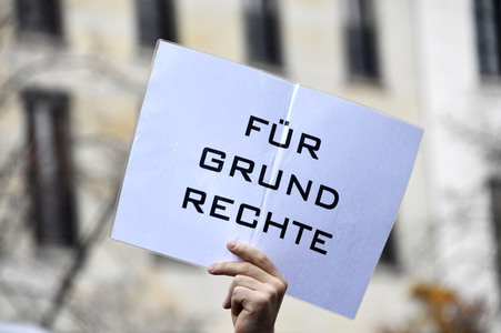 Proteste von Gegnern der Corona-Politik in Berlin