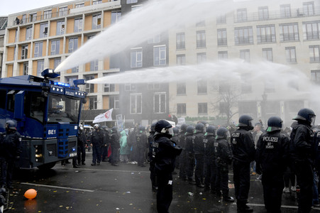 Proteste von Gegnern der Corona-Politik in Berlin