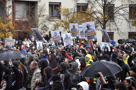 Proteste von Gegnern der Corona-Politik in Berlin