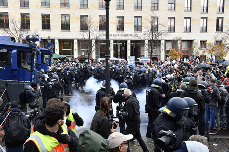 Proteste von Gegnern der Corona-Politik in Berlin