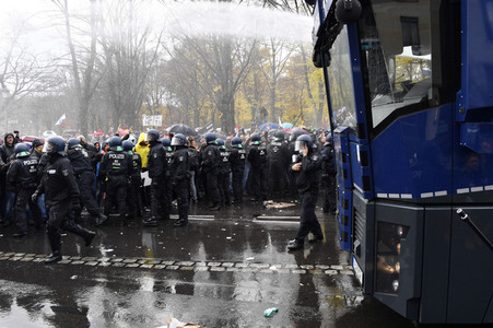 Proteste von Gegnern der Corona-Politik in Berlin