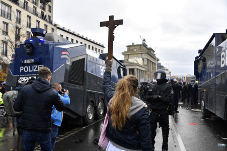 Proteste von Gegnern der Corona-Politik in Berlin
