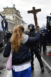 Proteste von Gegnern der Corona-Politik in Berlin