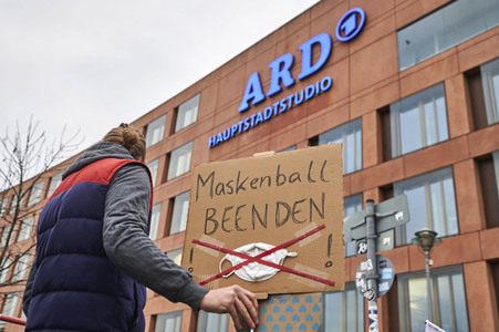 Proteste von Gegnern der Corona-Politik in Berlin