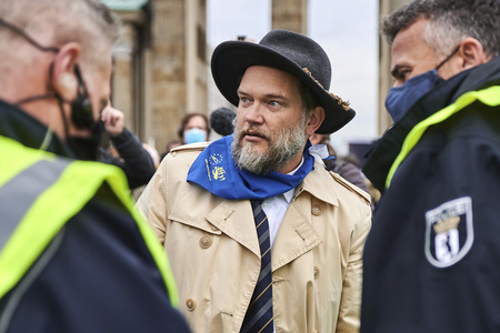 Proteste von Gegnern der Corona-Politik in Berlin