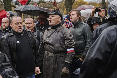 Proteste von Gegnern der Corona-Politik in Berlin