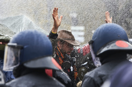 Proteste von Gegnern der Corona-Politik in Berlin