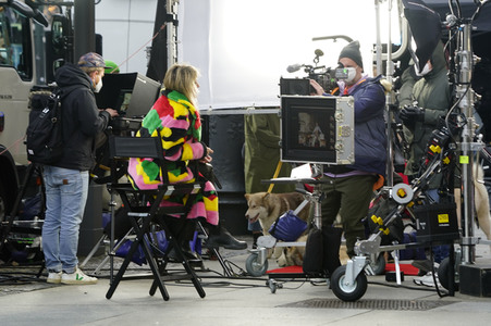 Dreharbeiten 'Germany’s Next Topmodel' in Berlin