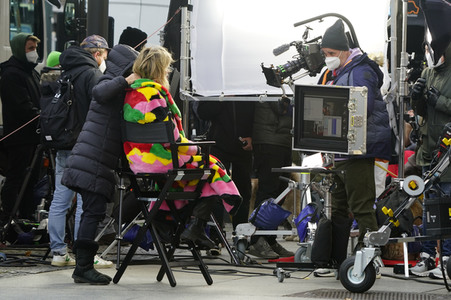 Dreharbeiten 'Germany’s Next Topmodel' in Berlin