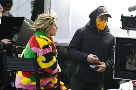 Dreharbeiten 'Germany’s Next Topmodel' in Berlin