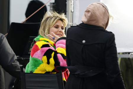 Dreharbeiten 'Germany’s Next Topmodel' in Berlin