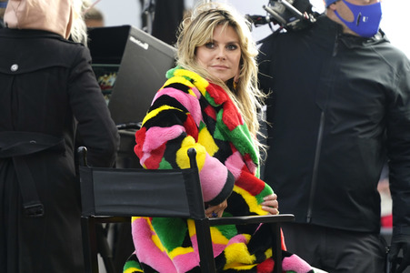 Dreharbeiten 'Germany’s Next Topmodel' in Berlin