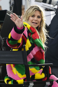 Dreharbeiten 'Germany’s Next Topmodel' in Berlin