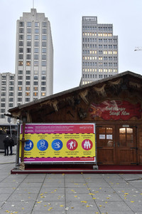 Winterwelt am Potsdamer Platz in Berlin