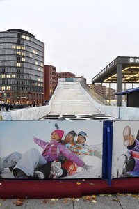 Winterwelt am Potsdamer Platz in Berlin