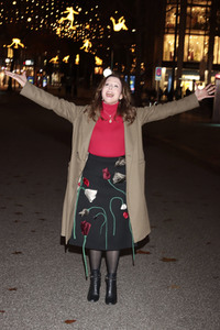 Winterillumination mit Vicky Leandros in Hamburg