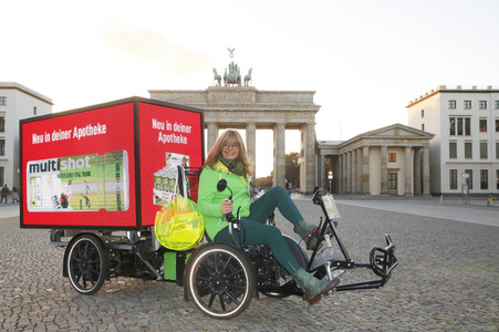Fototermin mit Maren Gilzer in Berlin