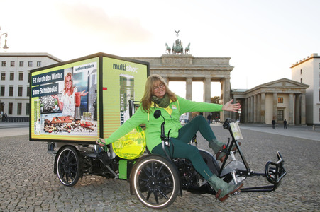 Fototermin mit Maren Gilzer in Berlin