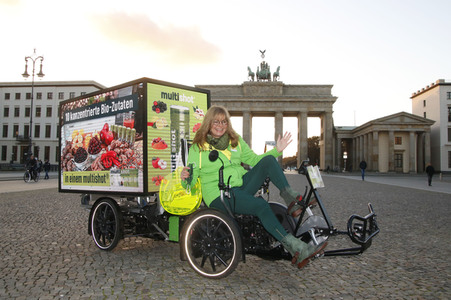 Fototermin mit Maren Gilzer in Berlin