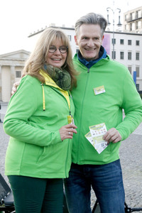 Fototermin mit Maren Gilzer in Berlin