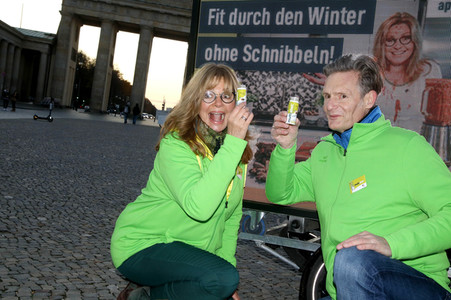 Fototermin mit Maren Gilzer in Berlin