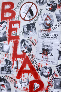 Kundgebung für Demokratie in Belarus in Köln