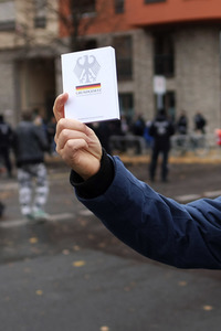 Schweigemarsch gegen Coronamaßnahmen in Berlin