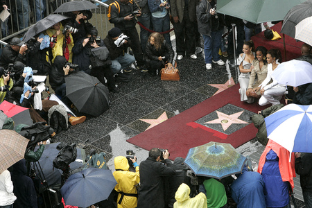 Destiny’s Child erhalten einen Stern auf dem Hollywood Walk of Fame in Los Angeles
