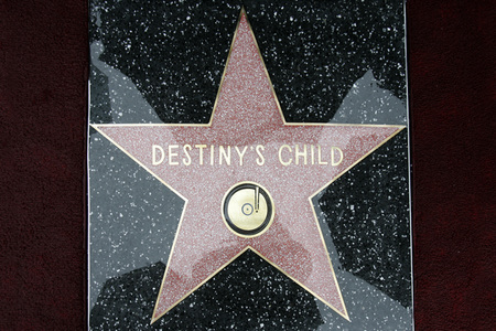 Destiny’s Child erhalten einen Stern auf dem Hollywood Walk of Fame in Los Angeles