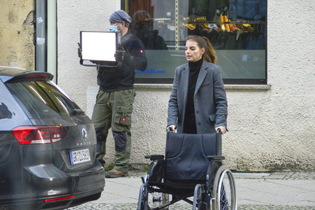 Dreharbeiten 'Wolfsland - Die traurigen Schwestern' in Görlitz