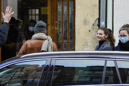 Dreharbeiten 'Wolfsland - Die traurigen Schwestern' in Görlitz