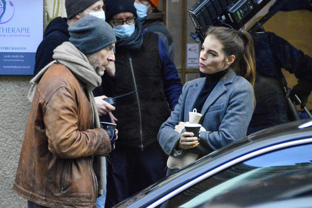 Dreharbeiten 'Wolfsland - Die traurigen Schwestern' in Görlitz