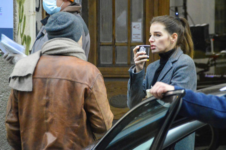 Dreharbeiten 'Wolfsland - Die traurigen Schwestern' in Görlitz