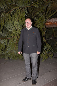 Christbaum-Aufstellung in München