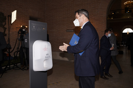 Pressekonferenz zu den Entwicklungen der Corona-Pandemie in München