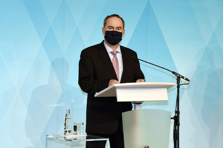 Pressekonferenz zu den Entwicklungen der Corona-Pandemie in München