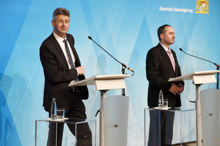 Pressekonferenz zu den Entwicklungen der Corona-Pandemie in München