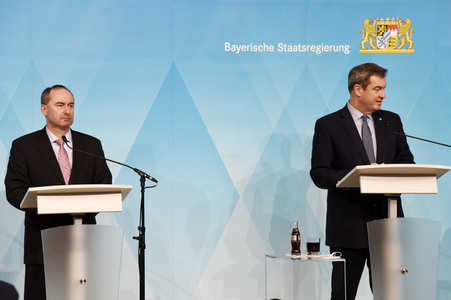 Pressekonferenz zu den Entwicklungen der Corona-Pandemie in München