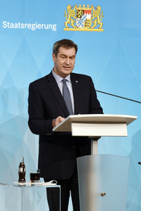 Pressekonferenz zu den Entwicklungen der Corona-Pandemie in München