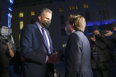 Weihnachtsillumination in Madrid