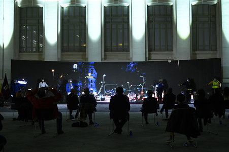 Weihnachtsillumination in Madrid